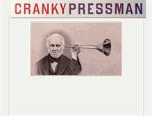 Tablet Screenshot of crankypressman.com